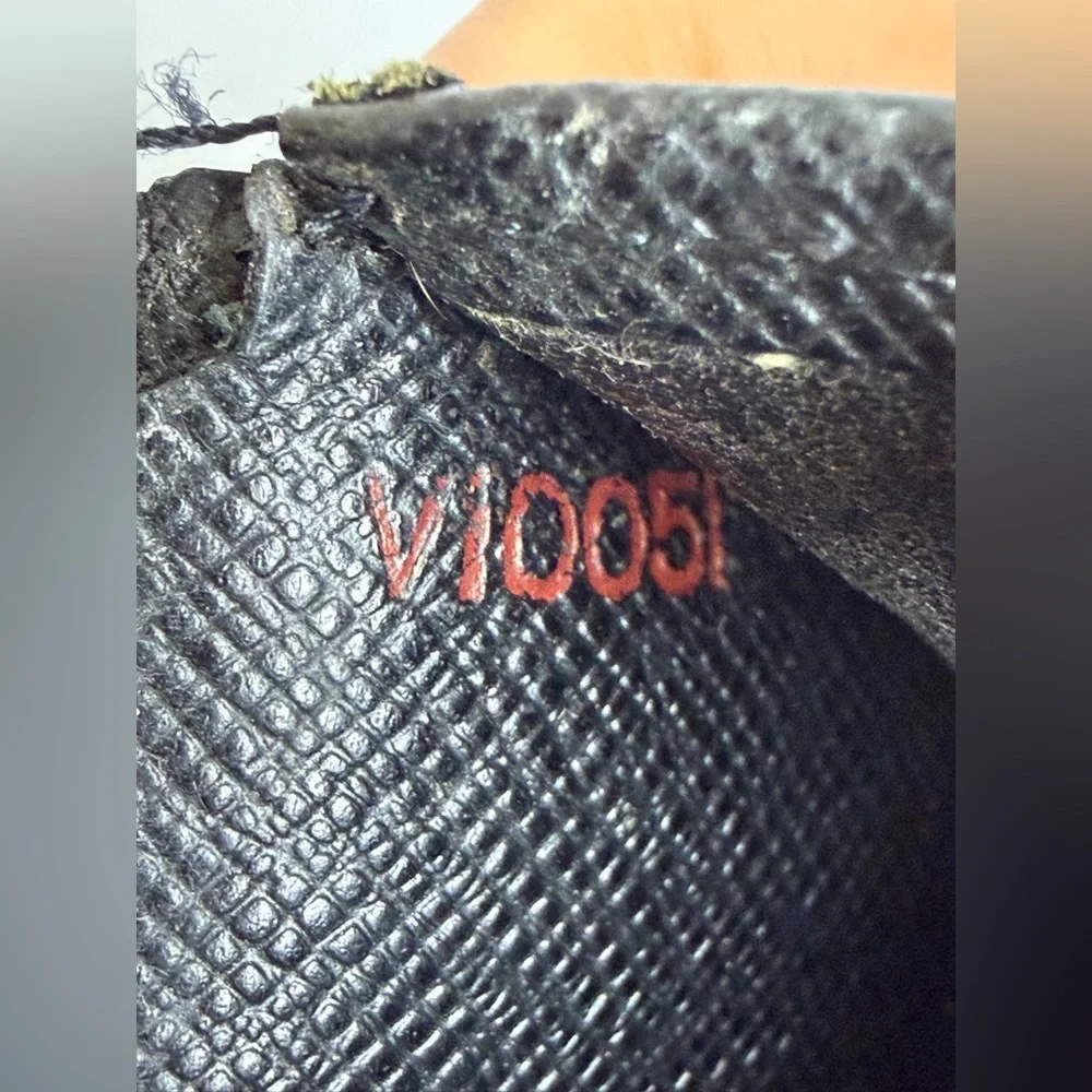Louis Vuitton Black Epi Leather Bifold Wallet
